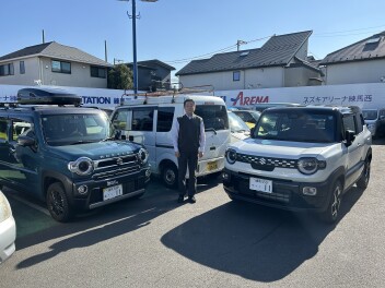 クロスビーご納車させていただきました